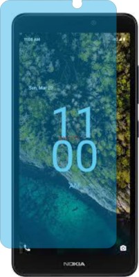 ZINGTEL Impossible Screen Guard for NOKIA C 100 (UV AntiBlue Light Protection)(Pack of 1)