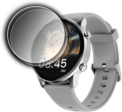 DOUMOF Impossible Screen Guard for Ambrane Wise Roam 2 SMARTWATCH SCREEN GUARD(Pack of 2)