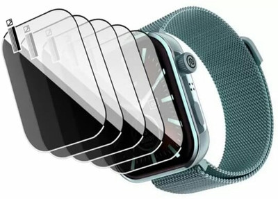DOWRVIN Impossible Screen Guard for Fire boltt expedition watch tempered glass(Pack of 5)