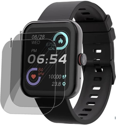 ZIDZEE Impossible Screen Guard for Ambrane Fitshot Zest smartwatch screen guard (pack of 2)(Pack of 2)