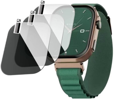 KHWABEEDA Impossible Screen Guard for BOULT CROWN X 2.0 SMART WATCH (PACK OF 3)(Pack of 3)