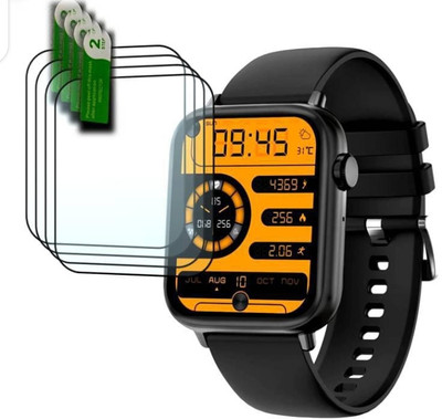 ZIDZEE Impossible Screen Guard for FIRE - BOLTT NINIJA PRO MAX ULTRA 2 SMART WATCH SCREEN GUARD (PACK OF 4)(Pack of 4)