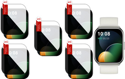 daffin Impossible Screen Guard for Haylou LS02 Pro(Pack of 5)