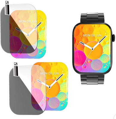DOWRVIN Impossible Screen Guard for CROSSBEATS STELLR LARGEST 2.01 SMART WATCH SCREEN GUARD (PACK OF 2)(Pack of 2)