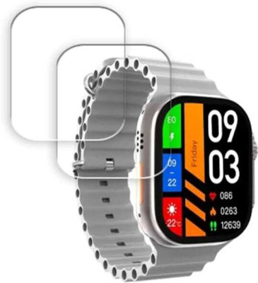 ZIDZEE Impossible Screen Guard for GIZMORE CRAZE 2.01 SMART WATCH SCREEN GUARD (P-2)(Pack of 2)