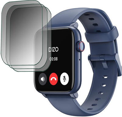 YCHROZE Impossible Screen Guard for DIZO Watch D2 Power(Pack of 3)