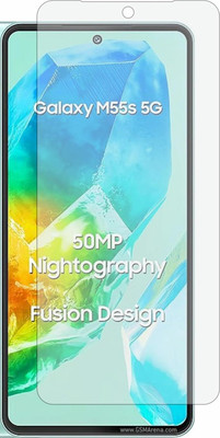 Mobotize Impossible Screen Guard for Samsung Galaxy M55s(PACK OF 2)(Pack of 1)