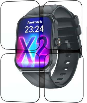 DB Impossible Screen Guard for FASTRACK LIMITLESS X2 1.91 SMART WATCH SCREEN GUARD ( PACK OF 4)(Pack of 4)