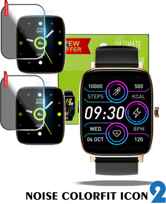 Dasiana Impossible Screen Guard for NOISE COLORFIT ICON 2(Pack of 2)