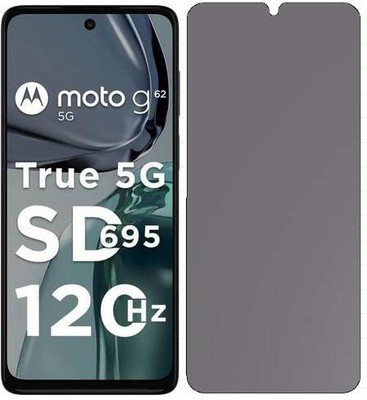 HARVEEN Impossible Screen Guard for Campatible for Privacy-NOV23-Motorola G62 5G(Pack of 1)