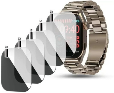 DB Impossible Screen Guard for PEBBLE VOGUE 1.96 SMART WATCH SCREEN GUARD (PACK OF 5)(Pack of 5)
