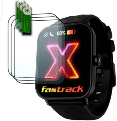 KHWABEEDA Impossible Screen Guard for FASTRACK REVOLTT X 46mm SMART WATCH SCREEN GUARD (PACK OF 3)(Pack of 3)