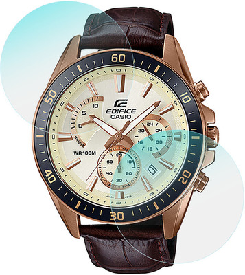 FCS Impossible Screen Guard for Casio EFR-552GL-7AV(Pack of 3)