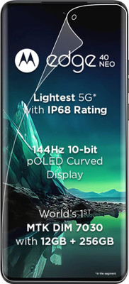 DORADO SHIELD Impossible Screen Guard for Motorola Edge 40 Neo(Pack of 1)
