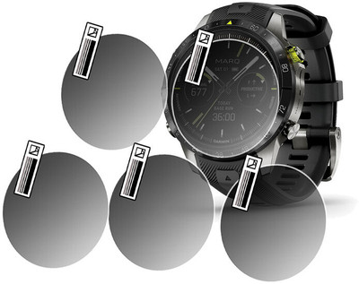 daffin Impossible Screen Guard for Garmin MARQ 2(Pack of 5)