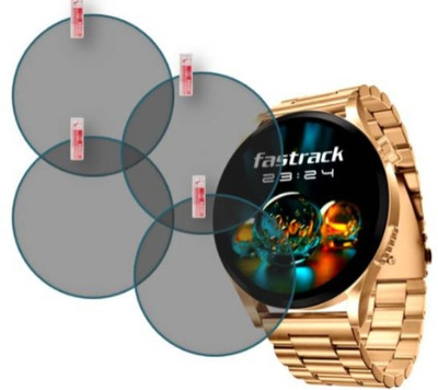 DB Impossible Screen Guard for FASTRACK RADIANT FX4 38m SMART WATCH TEMPERED GLASS ( PACK OF 4)(Pack of 4)