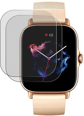 SOMTONE Impossible Screen Guard for Amazfit GTS 3 Matte(Pack of 2)