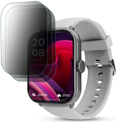 DOUMOF Impossible Screen Guard for beatXP Marv Super SMARTWATCH(Pack of 3)
