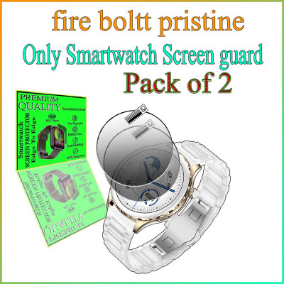 daffin Impossible Screen Guard for Fire-Boltt Pristine(Pack of 2)