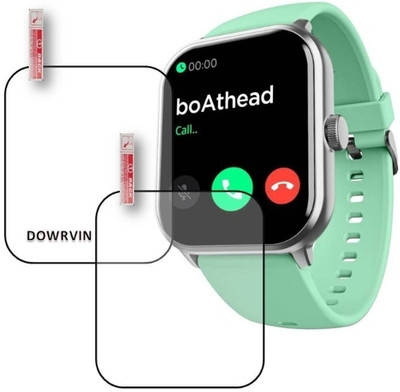 KHWABEEDA Impossible Screen Guard for BOAT WAVE EDGE 1.85 SMART WATCH (PACK OF 2)(Pack of 2)