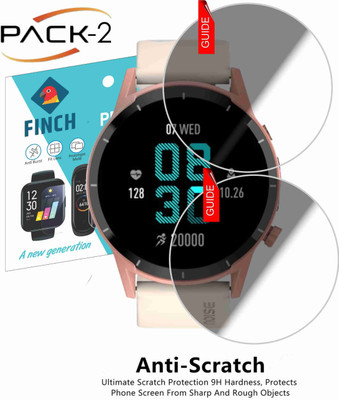 Olonga Impossible Screen Guard for NOISEFIT CORE 2 BUZZ SMART WATCH(Pack of 2)