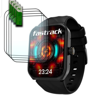 DOWRVIN Impossible Screen Guard for FASTRACK REVOLTT X2 1.91 SMART WATCH SCREEN GUARD ( PACK of 4)(Pack of 4)