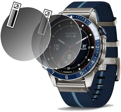 HIDEOUS Impossible Screen Guard for Garmin MARQ Captain Gen 2(Pack of 2)