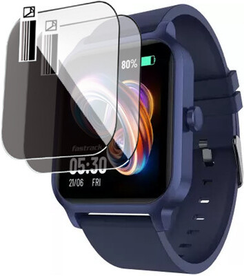 HIDEOUS Impossible Screen Guard for Fastrack Revoltt FS1(Pack of 2)