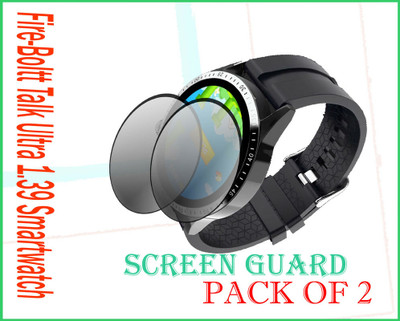 daffin Impossible Screen Guard for Fire-Boltt Talk Ultra(Pack of 2)