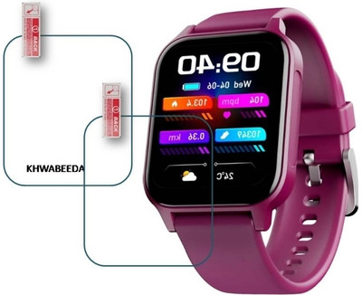 KHWABEEDA Impossible Screen Guard for BOAT STORM CONNECT PLUS 1.91 SMART WATCH ( PACK OF 2)(Pack of 2)
