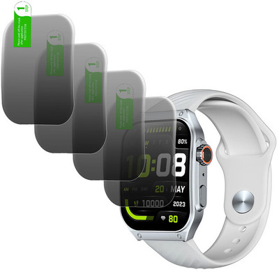 daffin Impossible Screen Guard for haylou watch s8(Pack of 4)