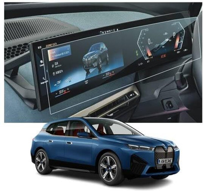 CrystalSecure Impossible Screen Guard for Bmw Ix Xdrive 40 10.25 Inch(Pack of 1)