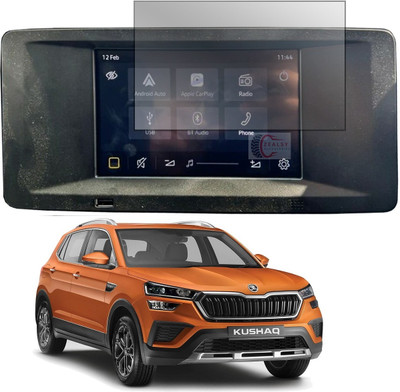 Zealsy Impossible Screen Guard for Compatible For SKODA KUSHAQ ACTIVE ONYX 7 INCH Infotainment System Touch Screen Guard Protector Accessories(Pack of 1)