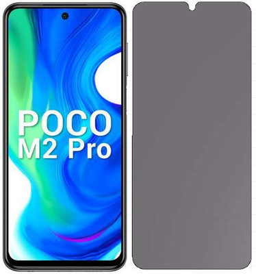 HARVEEN Impossible Screen Guard for Campatible for Privacy-NOV23-Poco M2 Pro(Pack of 1)