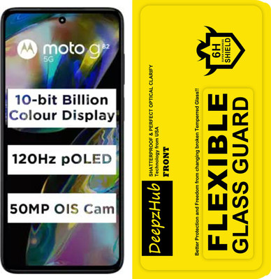 DeepzHub Impossible Screen Guard for Moto G82(Pack of 1)