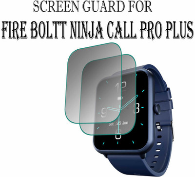 hirdesh Impossible Screen Guard for Fire-Boltt Ninja Call Pro Plus 1.83(Pack of 2)