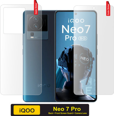 TRUSTin.ONLINE Impossible Screen Guard for iQOO Neo 7 Pro, Neo 7 Pro(Pack of 2)