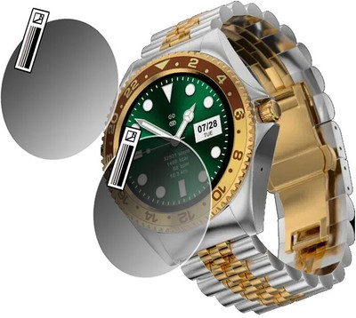 daffin Impossible Screen Guard for Fire Boltt Quantum 2(Pack of 2)