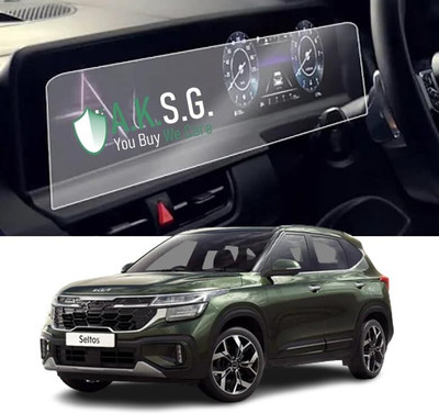 CrystalSecure Impossible Screen Guard for Kia Seltos Facelift 2023 10.25 Inch(Pack of 2)