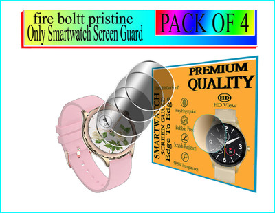daffin Impossible Screen Guard for Fire-Boltt Pristine(Pack of 4)