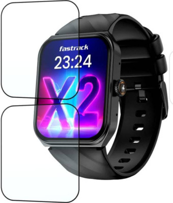 DOWRVIN Impossible Screen Guard for FASTRACK LIMITIESS X2 1.91 SMART WATCH SCREEN GUARD (PACK OF 2)(Pack of 2)
