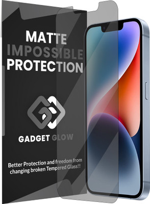AGRSHI Impossible Screen Guard for Apple iPhone 14, iPhone 14, Apple 14, Apple iPhone 13, iPhone 13, Apple iPhone 13 Pro, (Matte Finish)(Pack of 1)