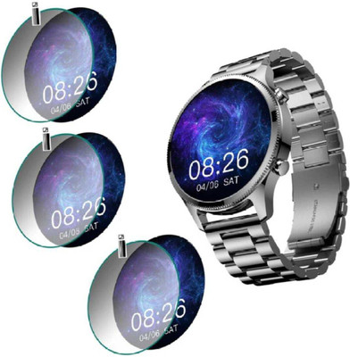 KHWABEEDA Impossible Screen Guard for NOISEFIT HALO PLUS WATCH SCREEN GUARD(Pack of 3)