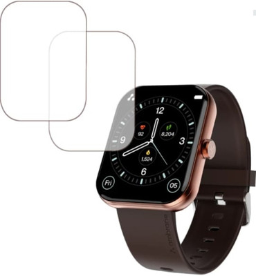 DOWRVIN Impossible Screen Guard for Ambrane wise Eon max smart watch (pack of 2)(Pack of 2)