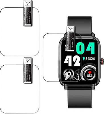 SOMTONE Impossible Screen Guard for Fire Boltt Ninja Pro Max Smartwatch(Pack of 3)