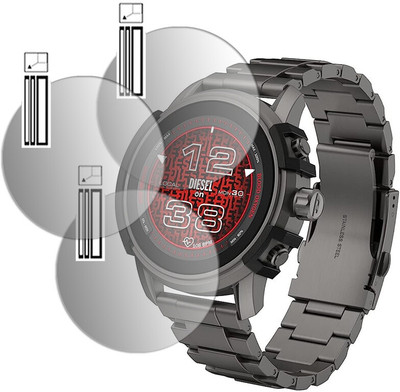 DOUMOF Impossible Screen Guard for Diesel Griffed Gen 6 SMARTWATCH(Pack of 3)