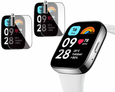 daffin Impossible Screen Guard for Redmi Watch 3 Active(Pack of 2)