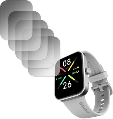KHWABEEDA Impossible Screen Guard for NOISE COLORFIT PULSE GO BUZZ SMART WATCH (PACK OF 5)(Pack of 5)