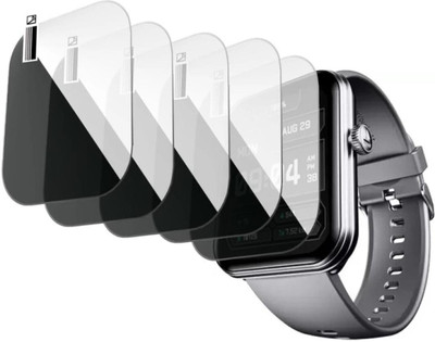KHWABEEDA Impossible Screen Guard for BOAT STORM PLUS SMART WATCH SCREEN GUARD( PACK OF 5)(Pack of 5)