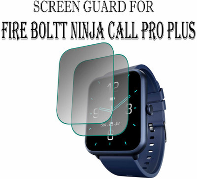 hirdesh Impossible Screen Guard for Fire-Boltt Ninja Call Pro Plus 1.83(Pack of 2)
